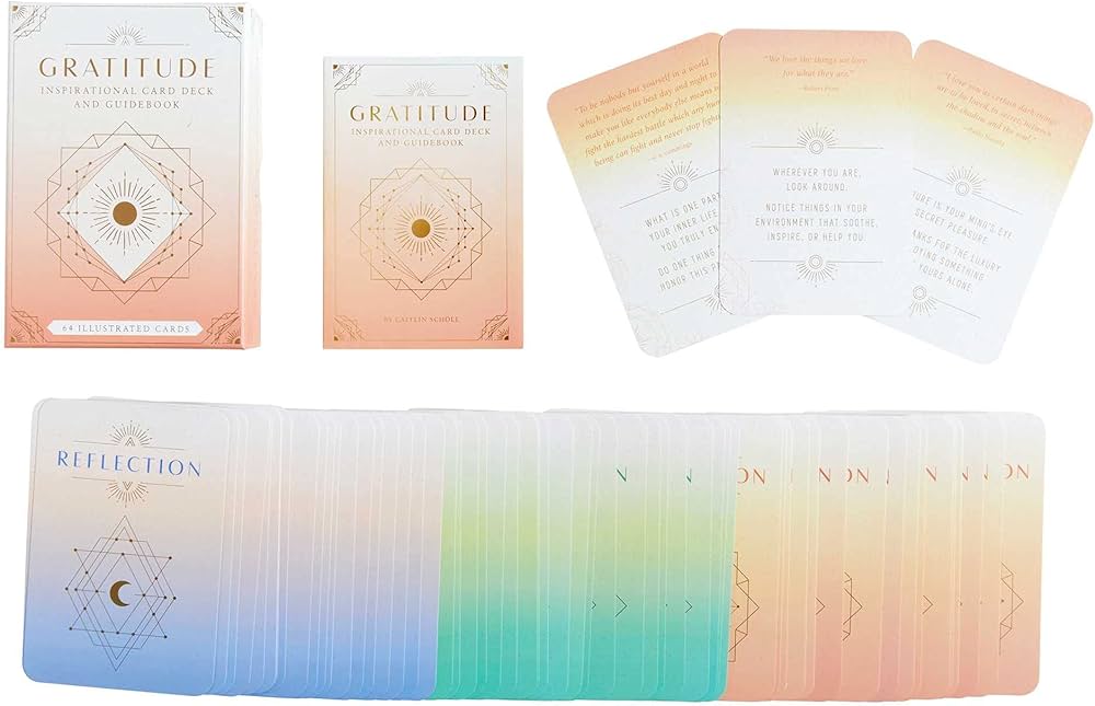 Gratitude: Inspirational Card Deck and Guidebook