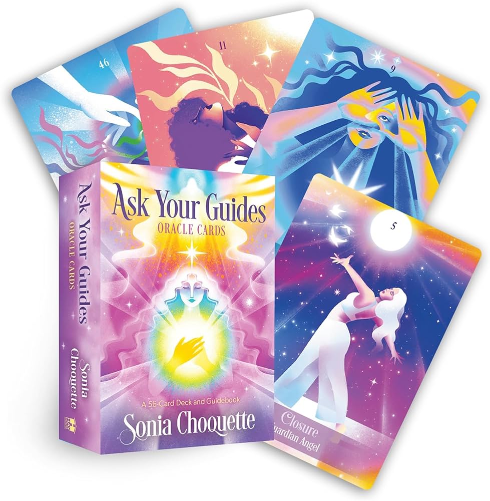 Ask Your Guides Oracle Cards: A 56-Card Deck and Guidebook