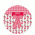 Owego Local Strawberry 20" Door Hanger