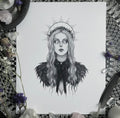 Freya - Fine Art Print - Norse Goddess of Love, Beauty, & Fertility 5x7”