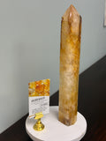 Golden Healer Quartz 11” Tower