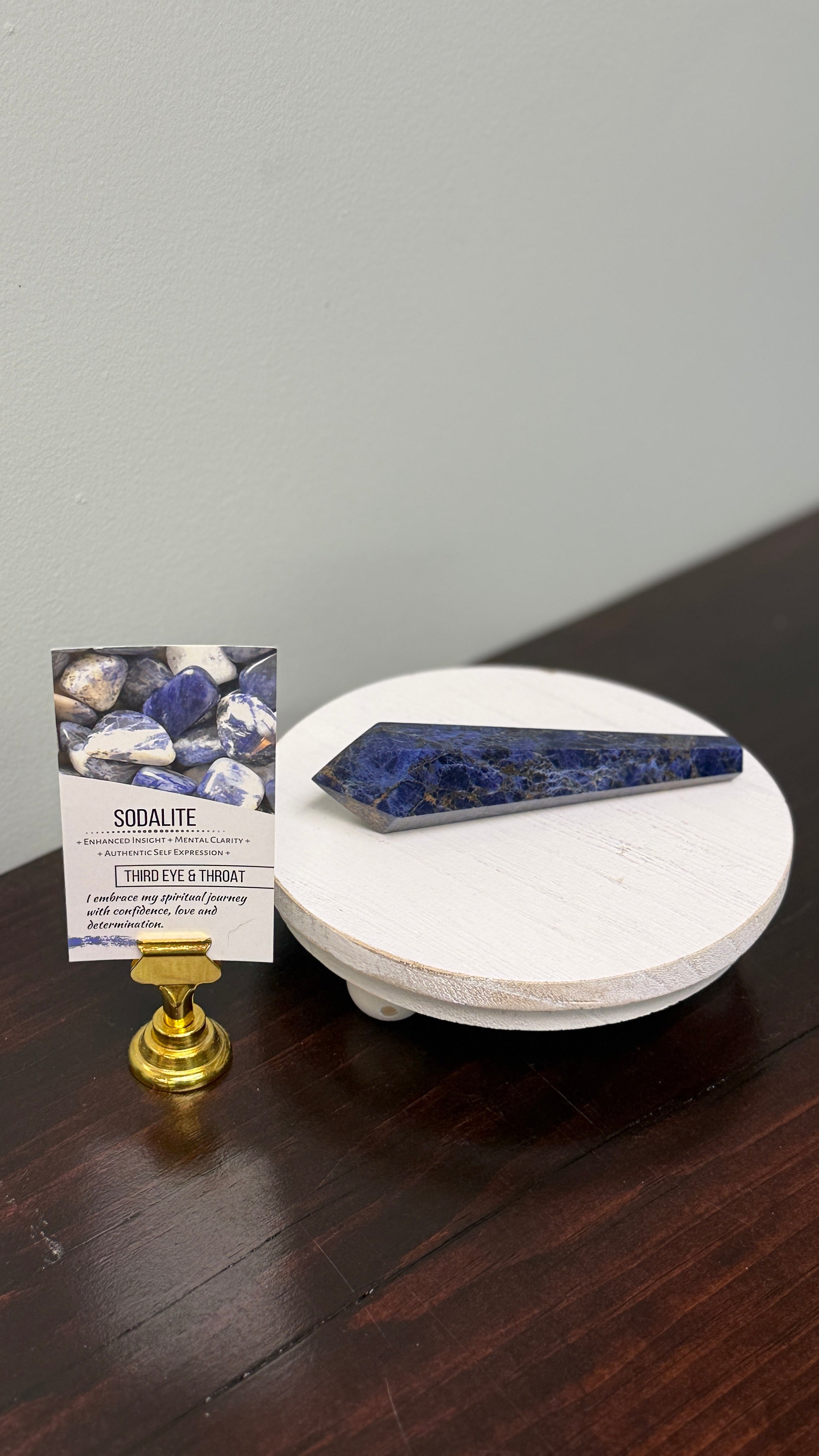 Sodalite 4.7” Wand