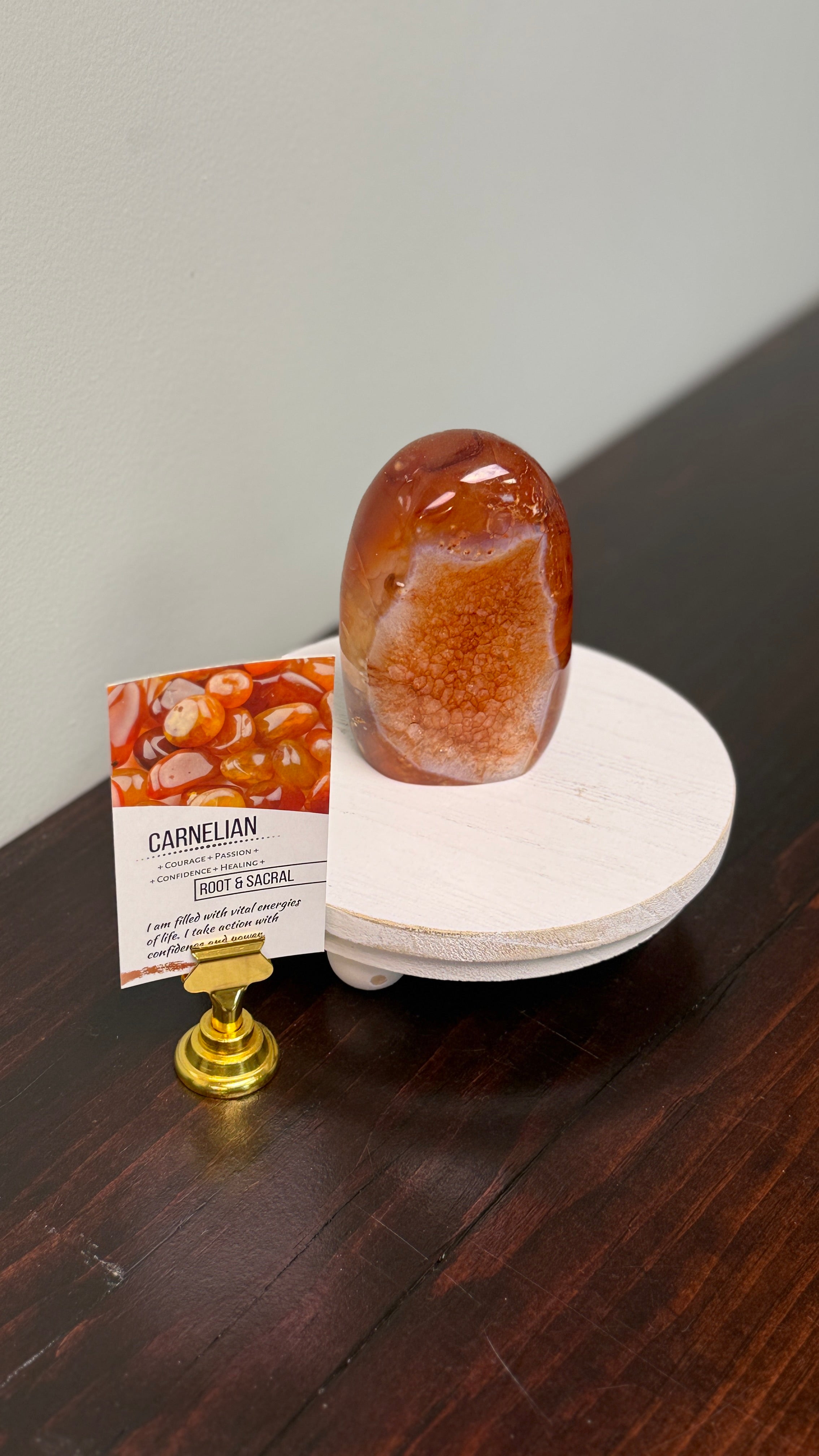 Carnelian 3.7” Freeform