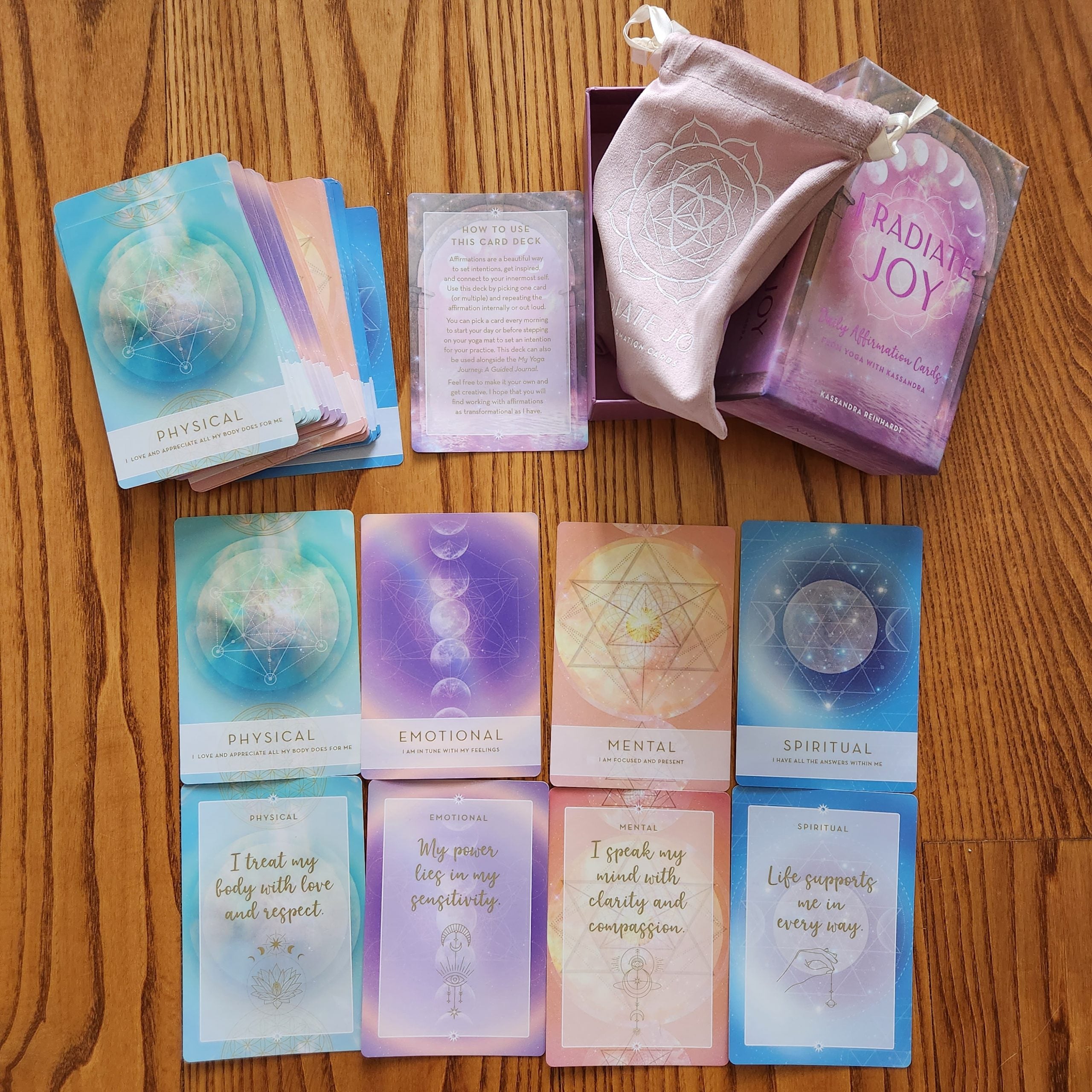 I Radiate Joy: Daily Affirmation Cards