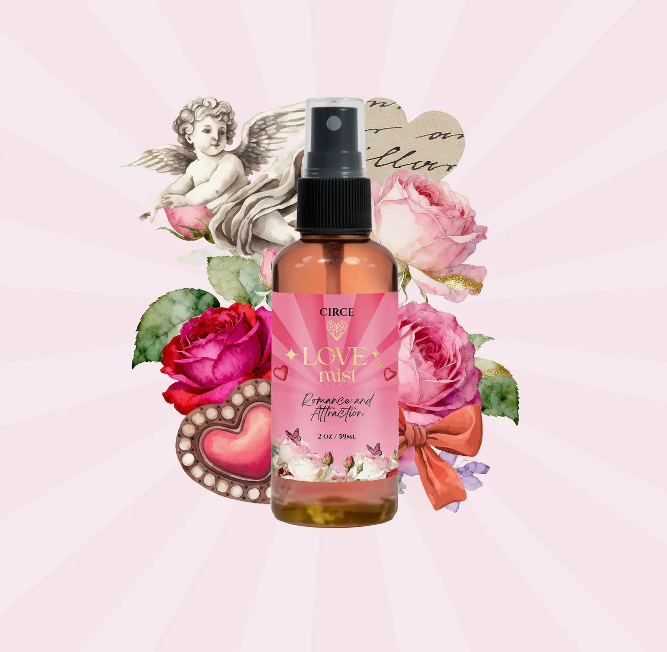 Love & Attraction Aura Mist 2 oz