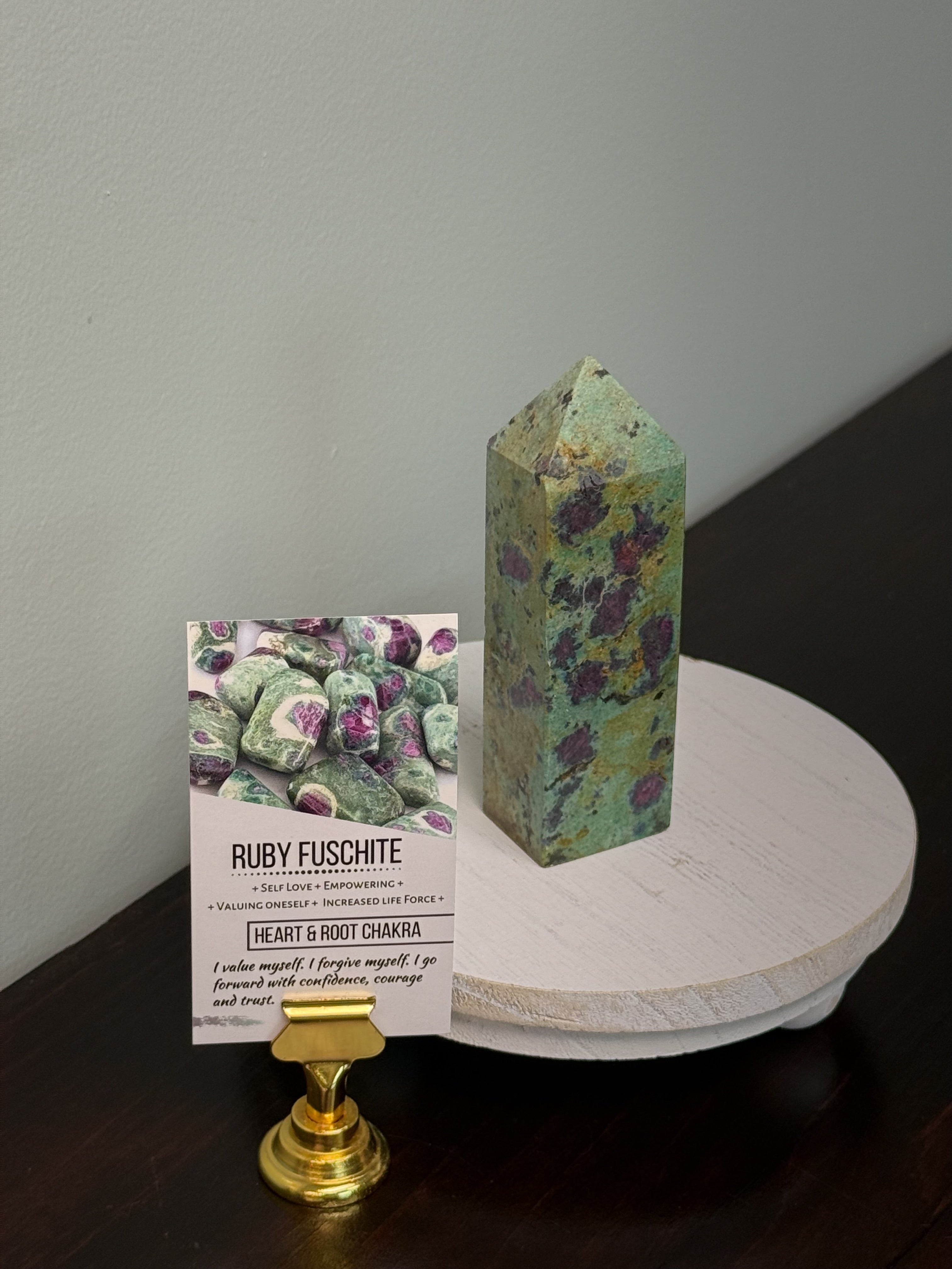 Ruby Fuschite Towers -UV Reactive-