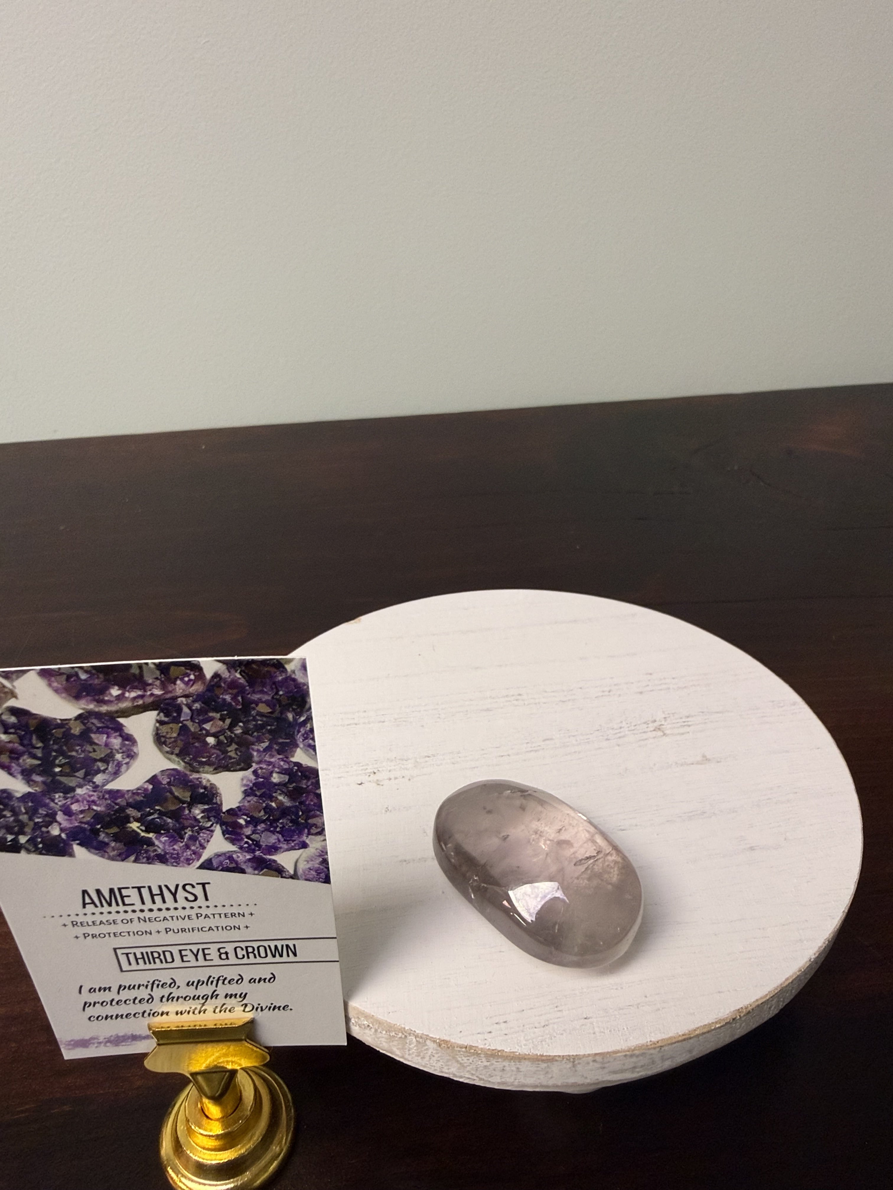 Amethyst Palm Stone