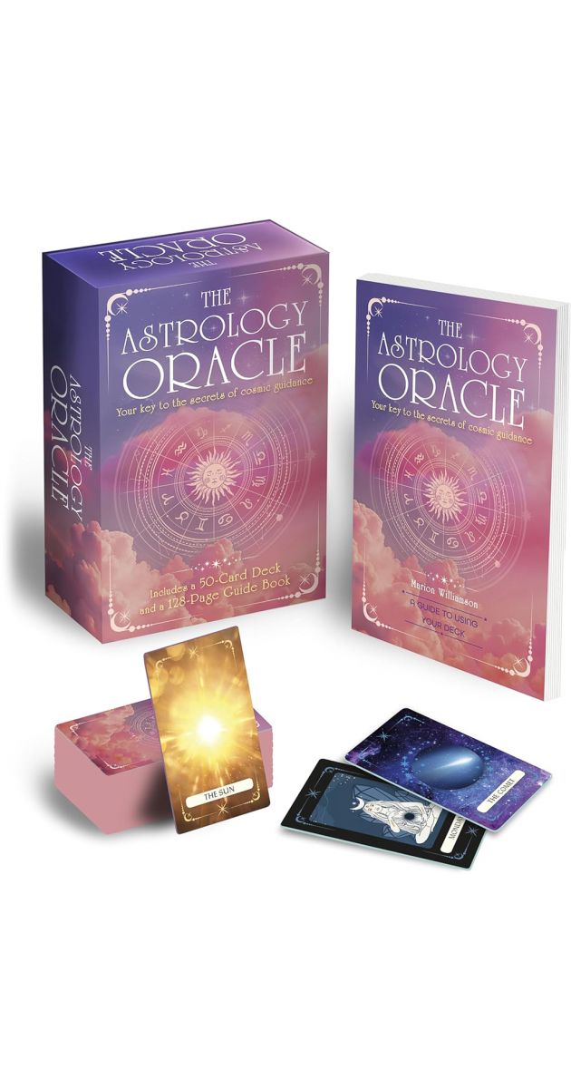 The Astrology Oracle Book & Card Deck: Includes a 50-Card Deck and a 128-Page Guide Book