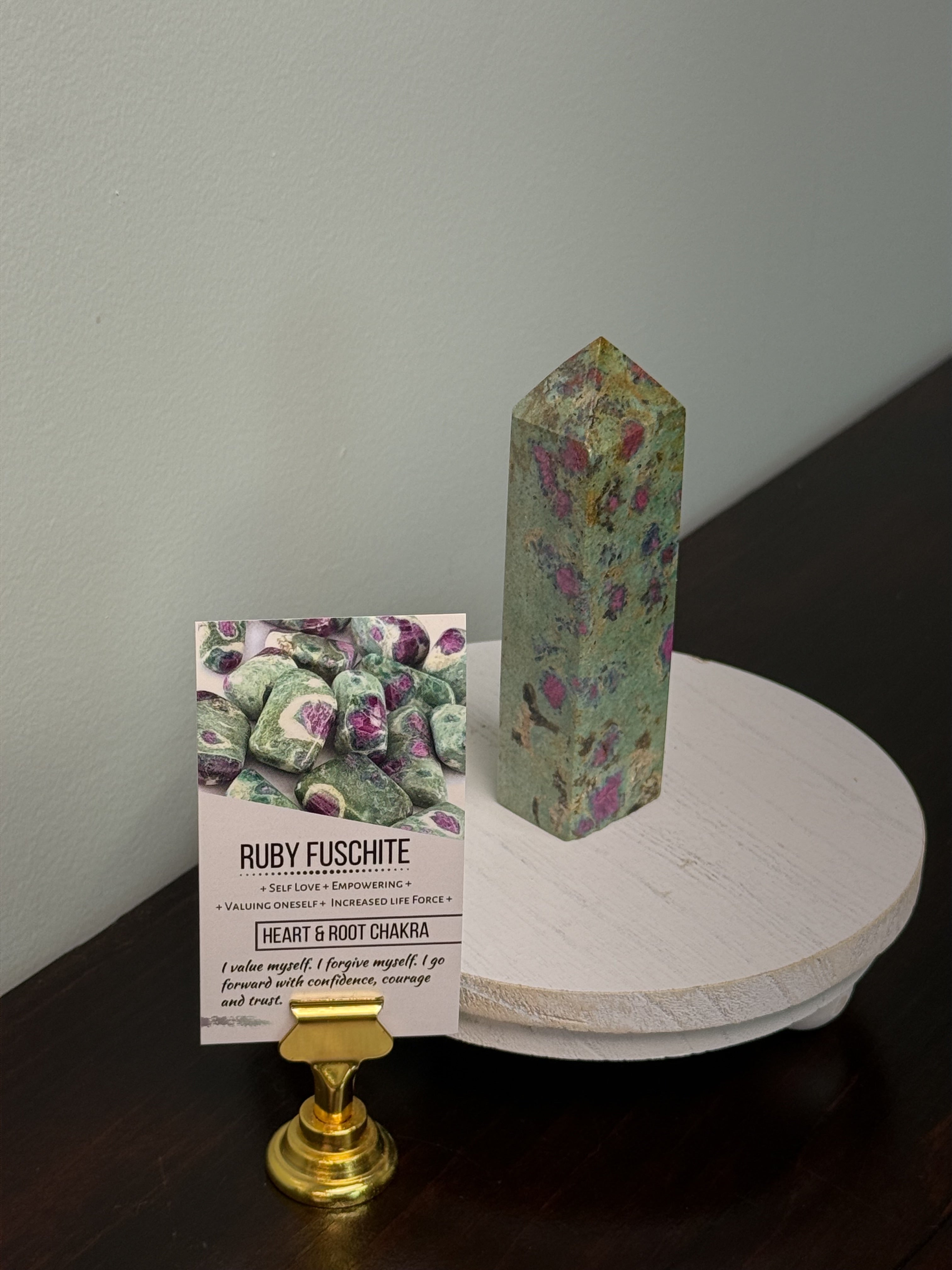 Ruby Fuschite Towers -UV Reactive-