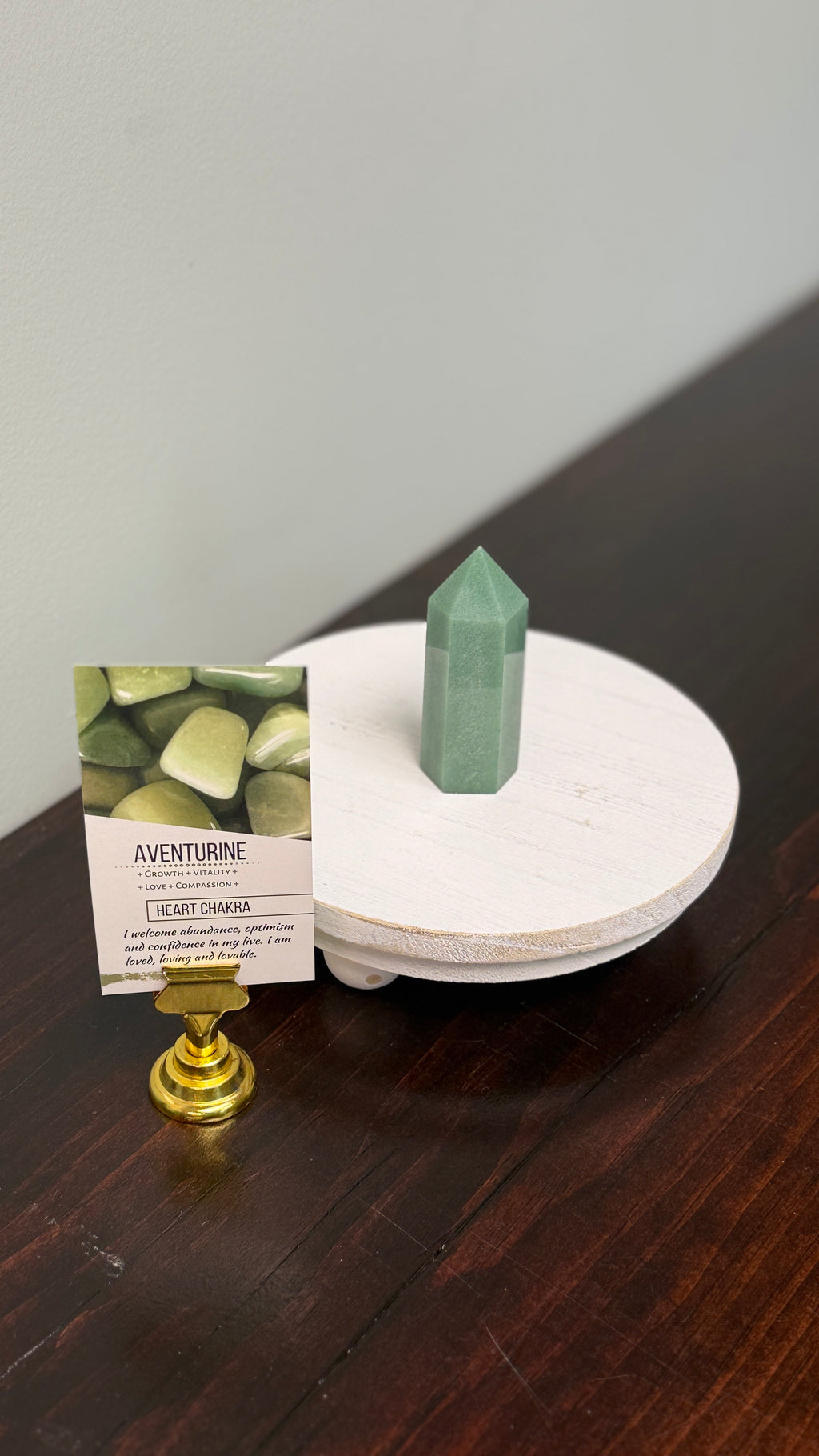Green Aventurine 2.7” Tower