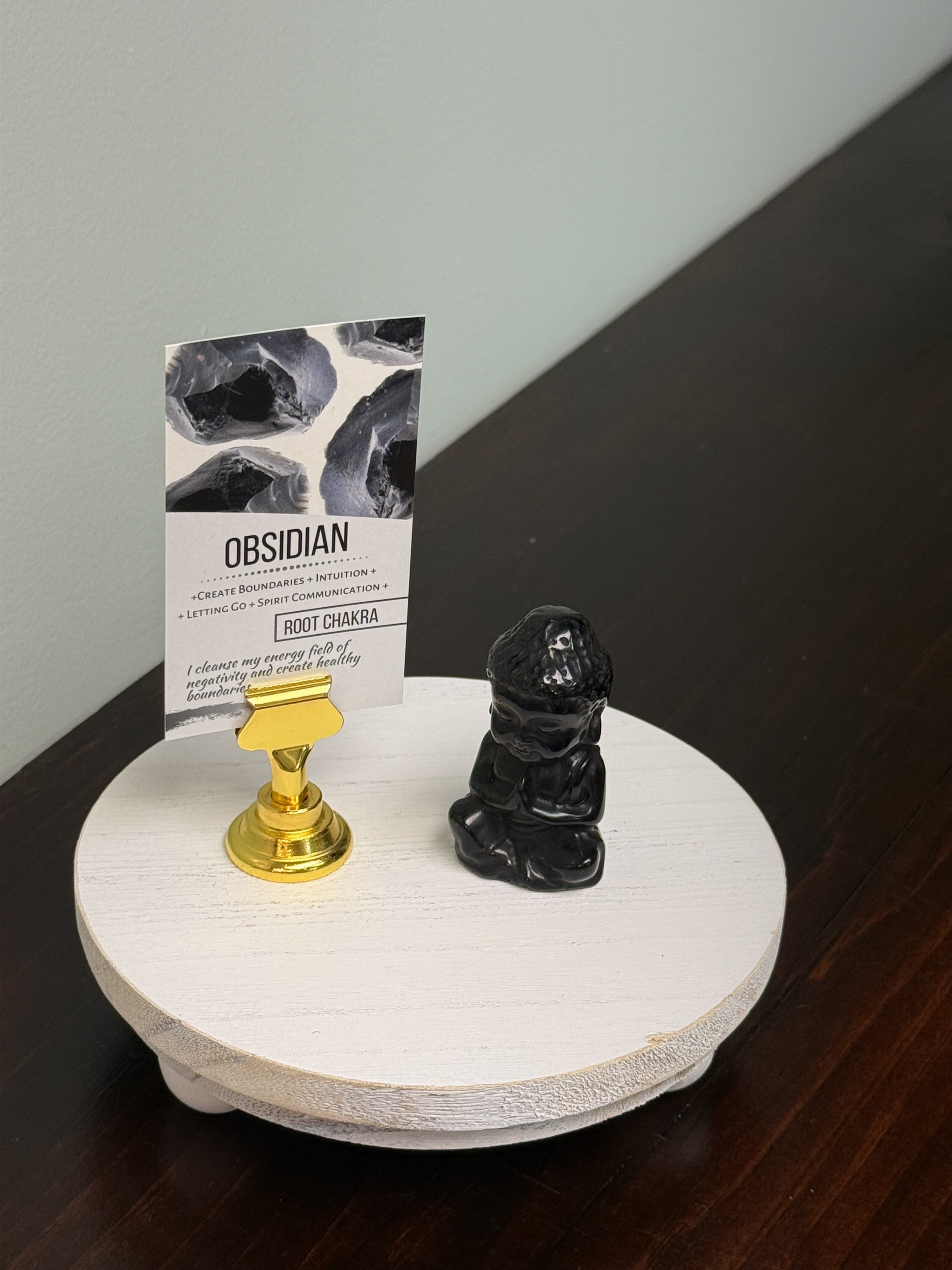 Obsidian Buddha
