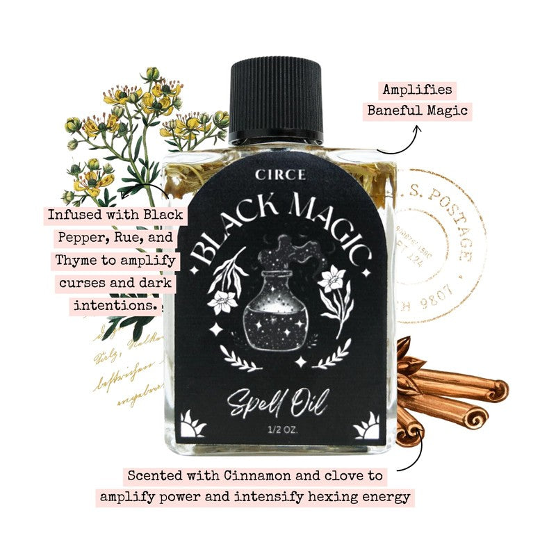 Black Magic Spell Oil .5oz
