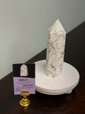 Howlite 6” Tower