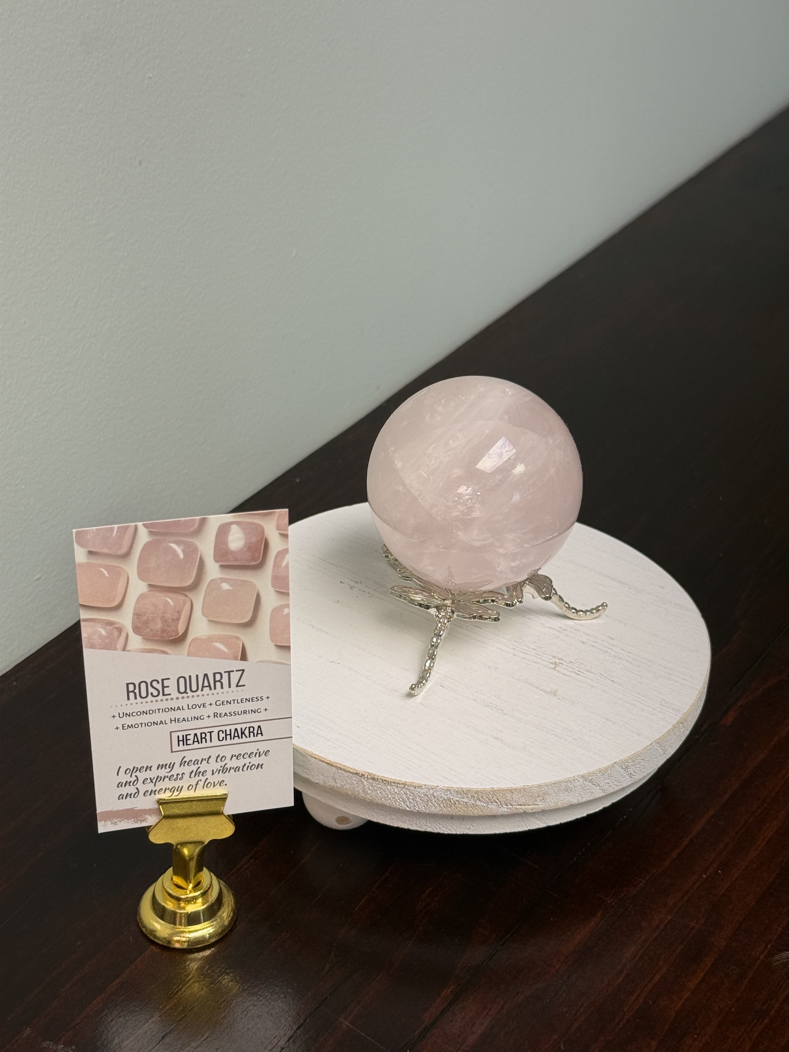Rose Quartz 2.4” Sphere