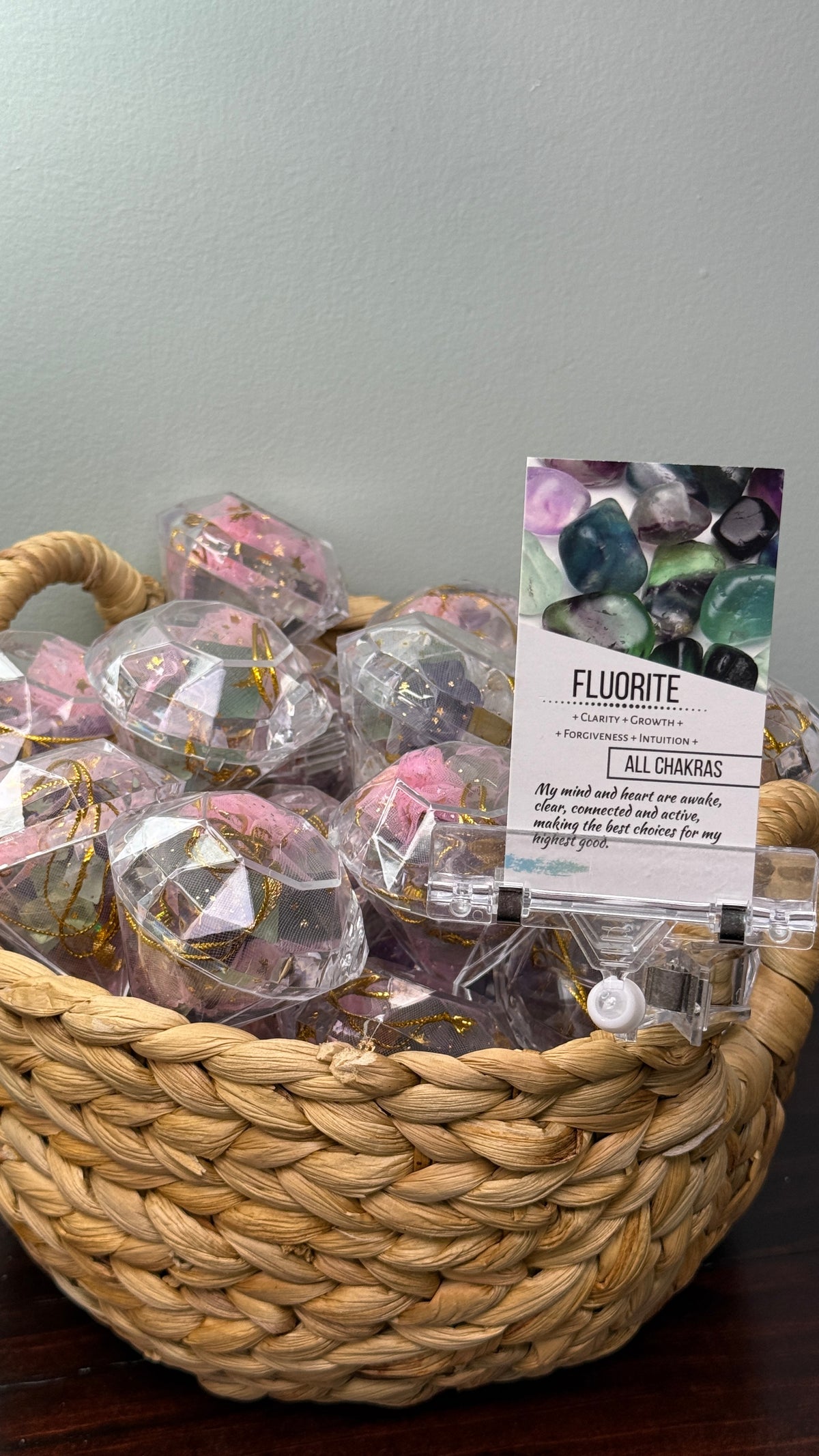 Fluorite Mini Mystery Gem Box 💜💚