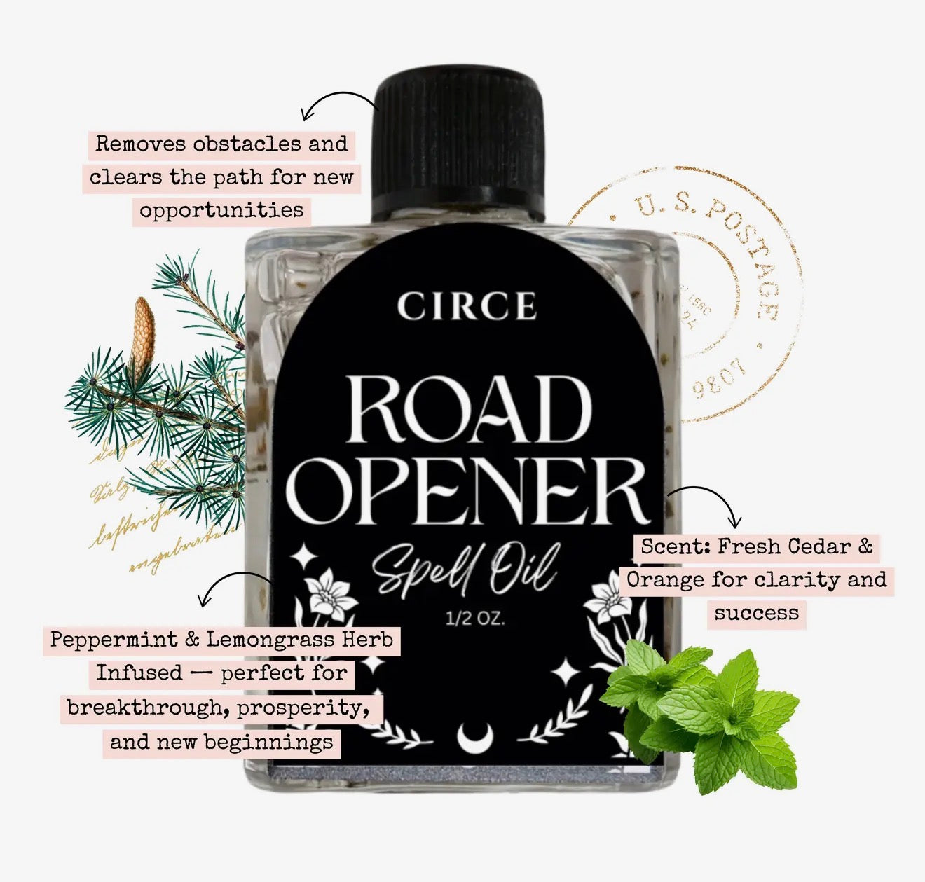 Road Opener spell Oil .5oz