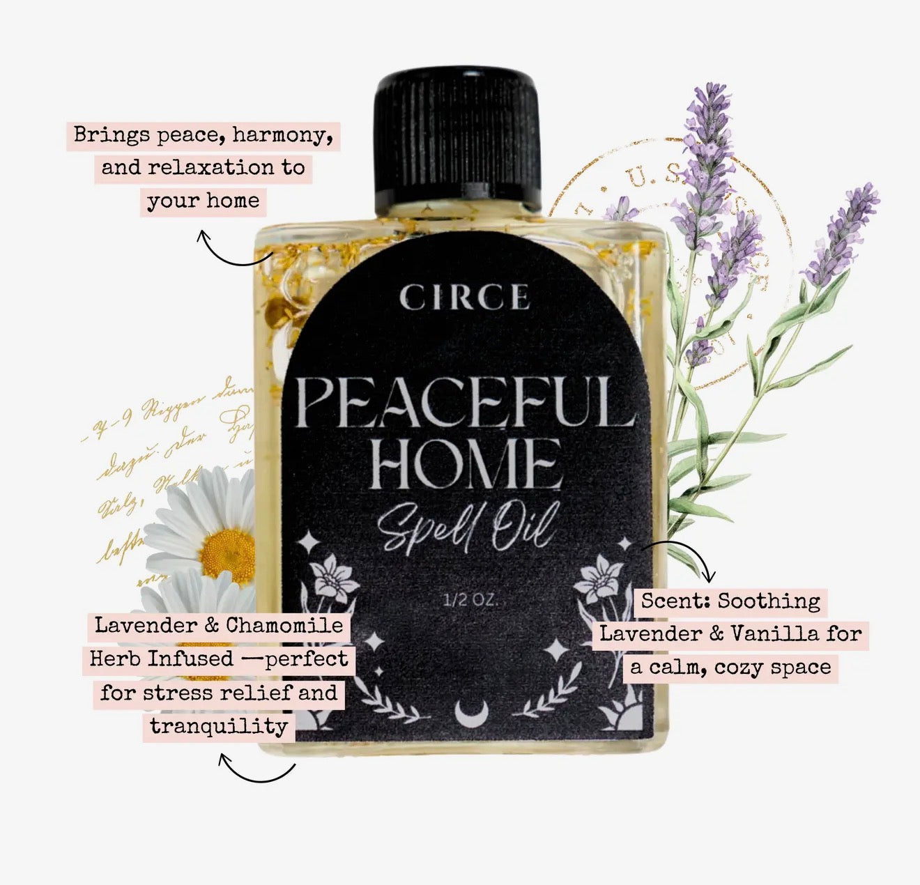 Peaceful Home Spell Oil .5oz