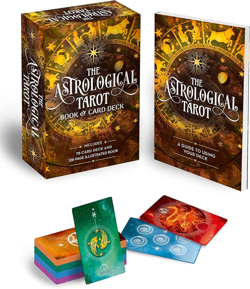 The Astrological Tarot Book & Card Deck: Includes a 78-Card Deck and a 128-Page Illustrated Book