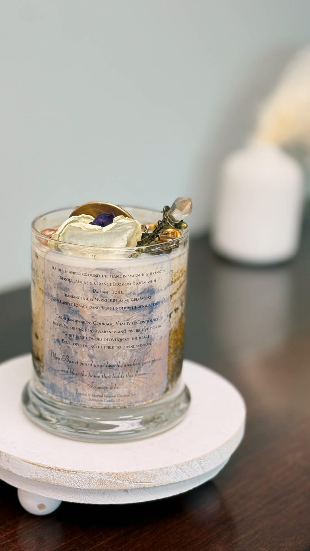 Bastet - Sacred Guardian Intention Candle - 12 oz