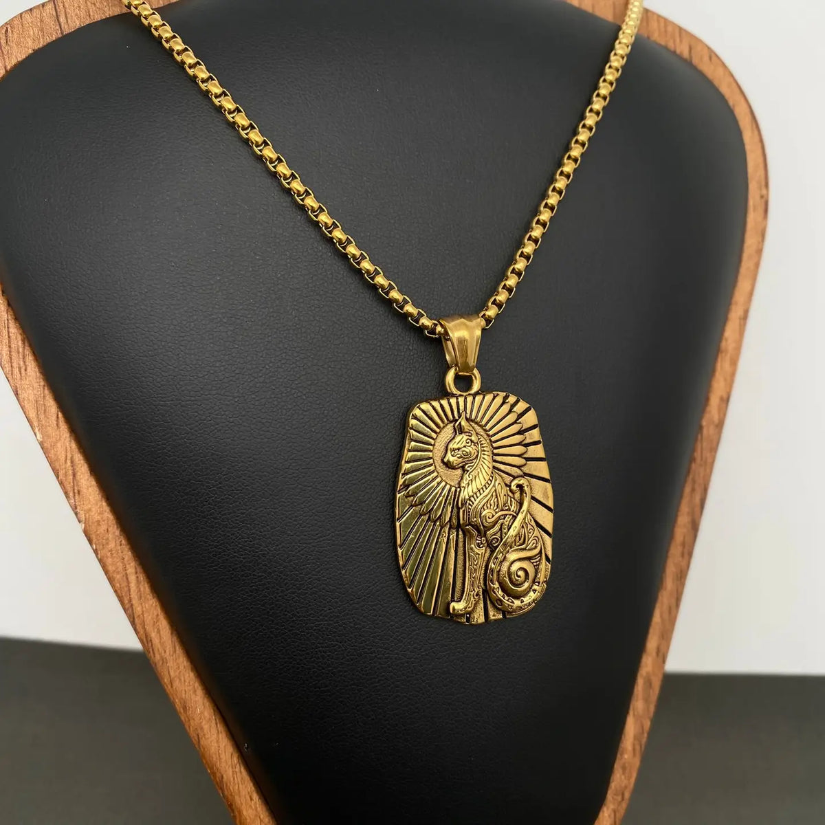 Bastet Goddess Stainless Steel - Gold