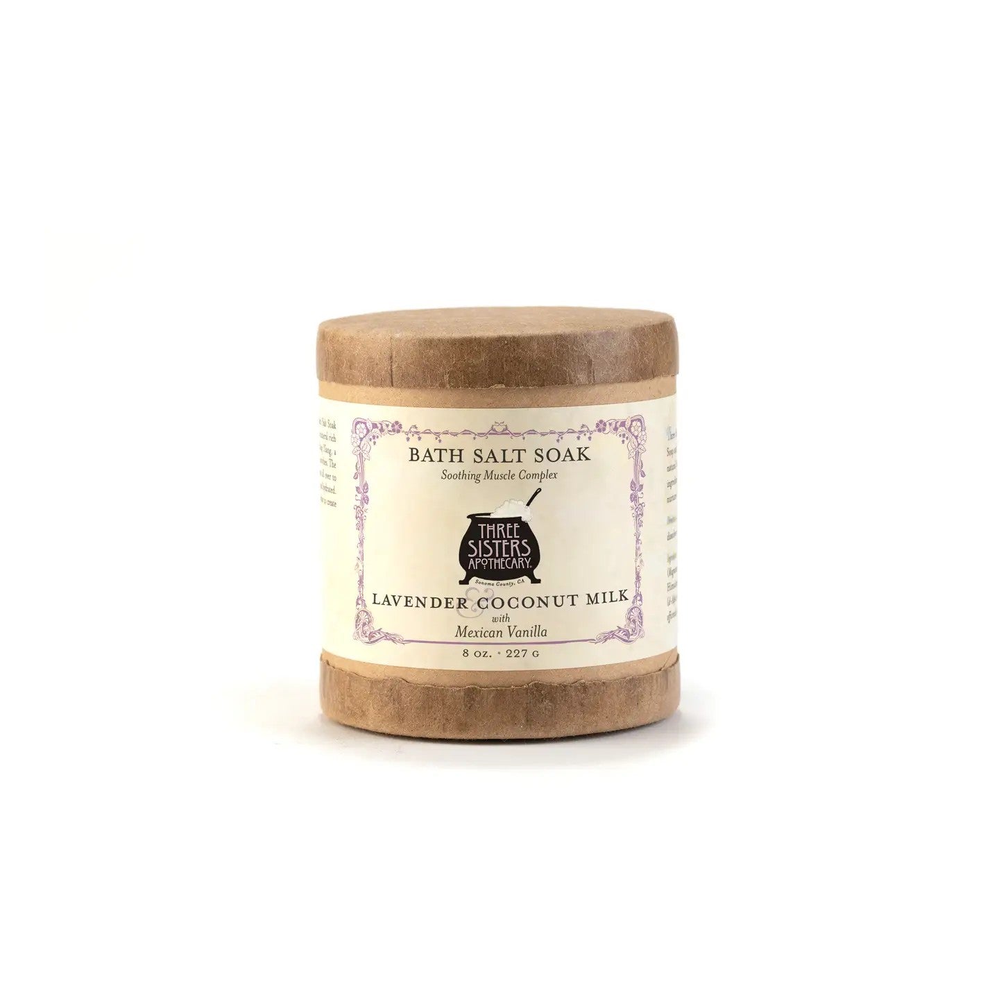 Bath Salt Soak Lavender & Mexican Vanilla 8 oz