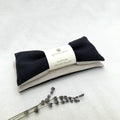 Linen Spa Eye Pillow - Black