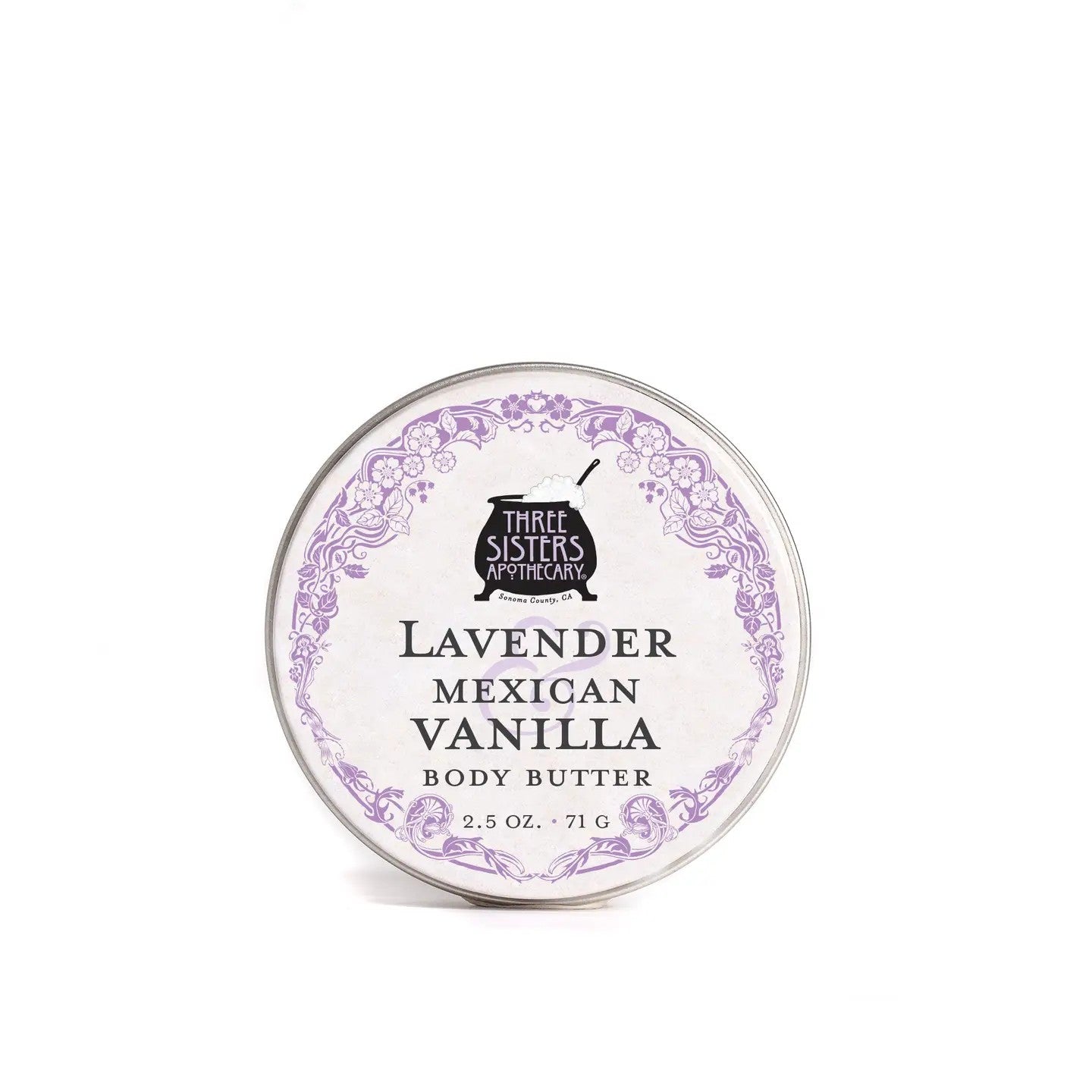 Body Butter Lavender & Mexican Vanilla 2.5 oz