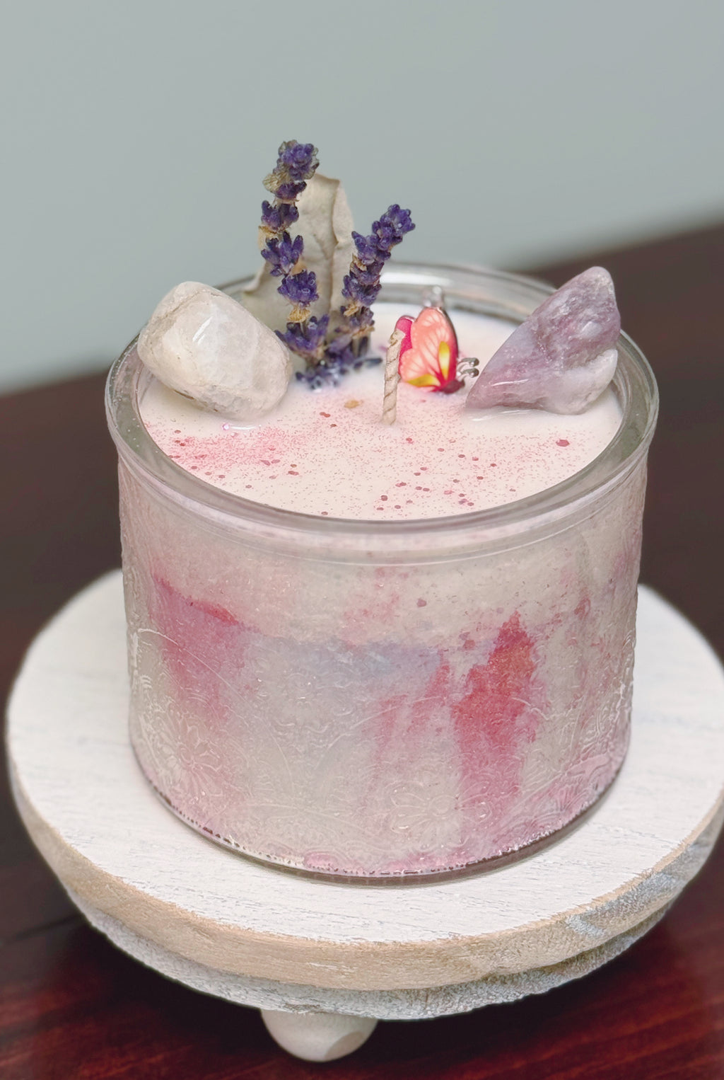 Lunar Bloom - 4.1.26 Full Moon Intention Candle 10oz