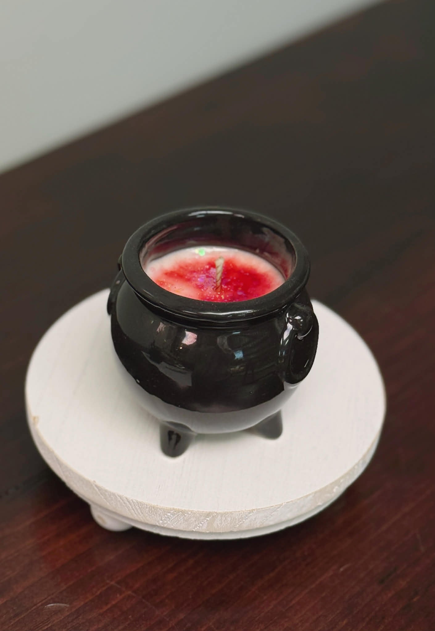 Cranberry Apple Cauldron Candle - 4 oz