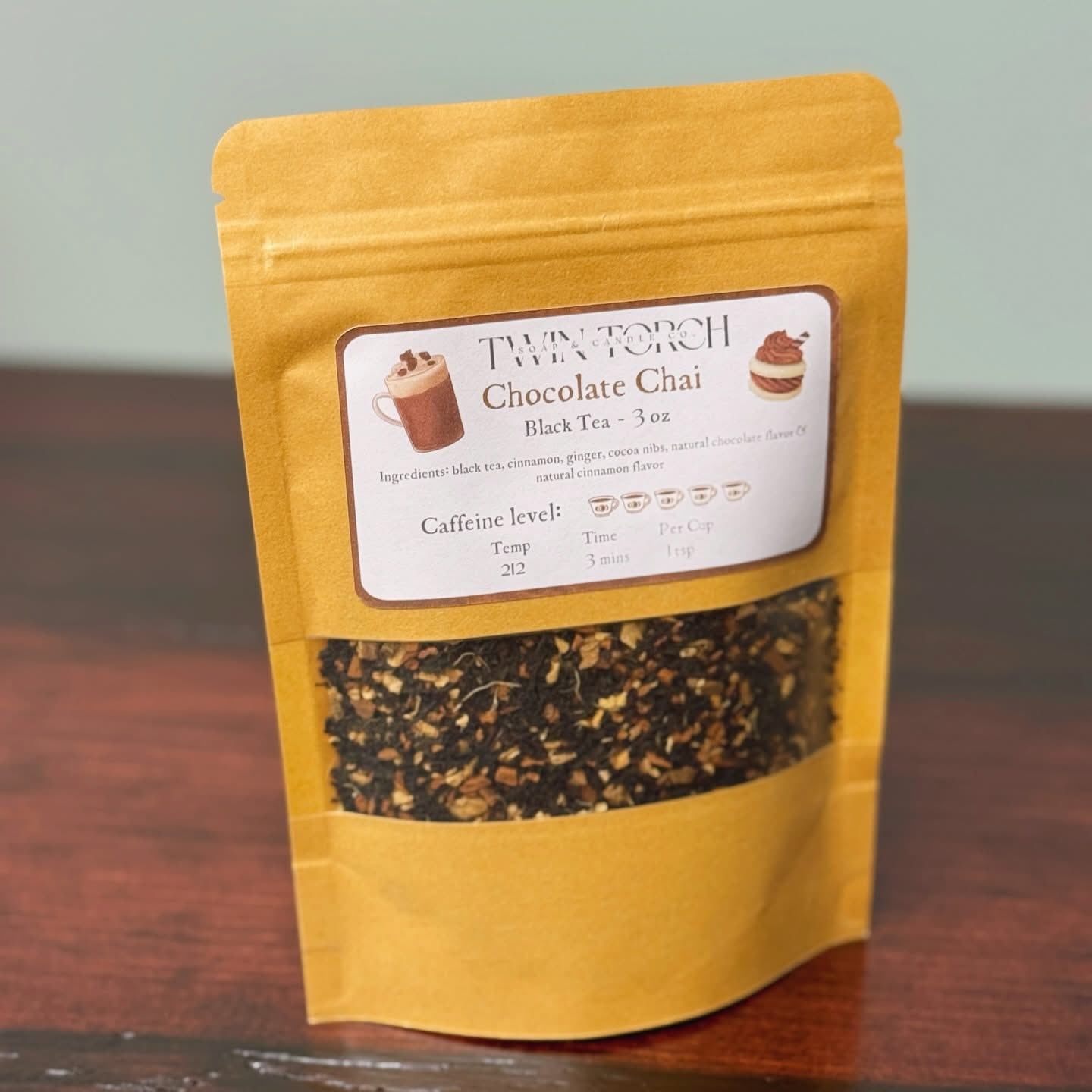 Chocolate Chai - Black Tea - 3oz
