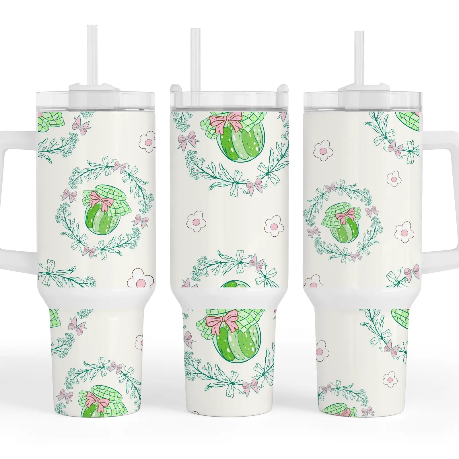 Coquette Pickle Jars and Ivy 40oz Tumbler
