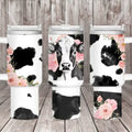 Black and White Cow 40oz Tumbler