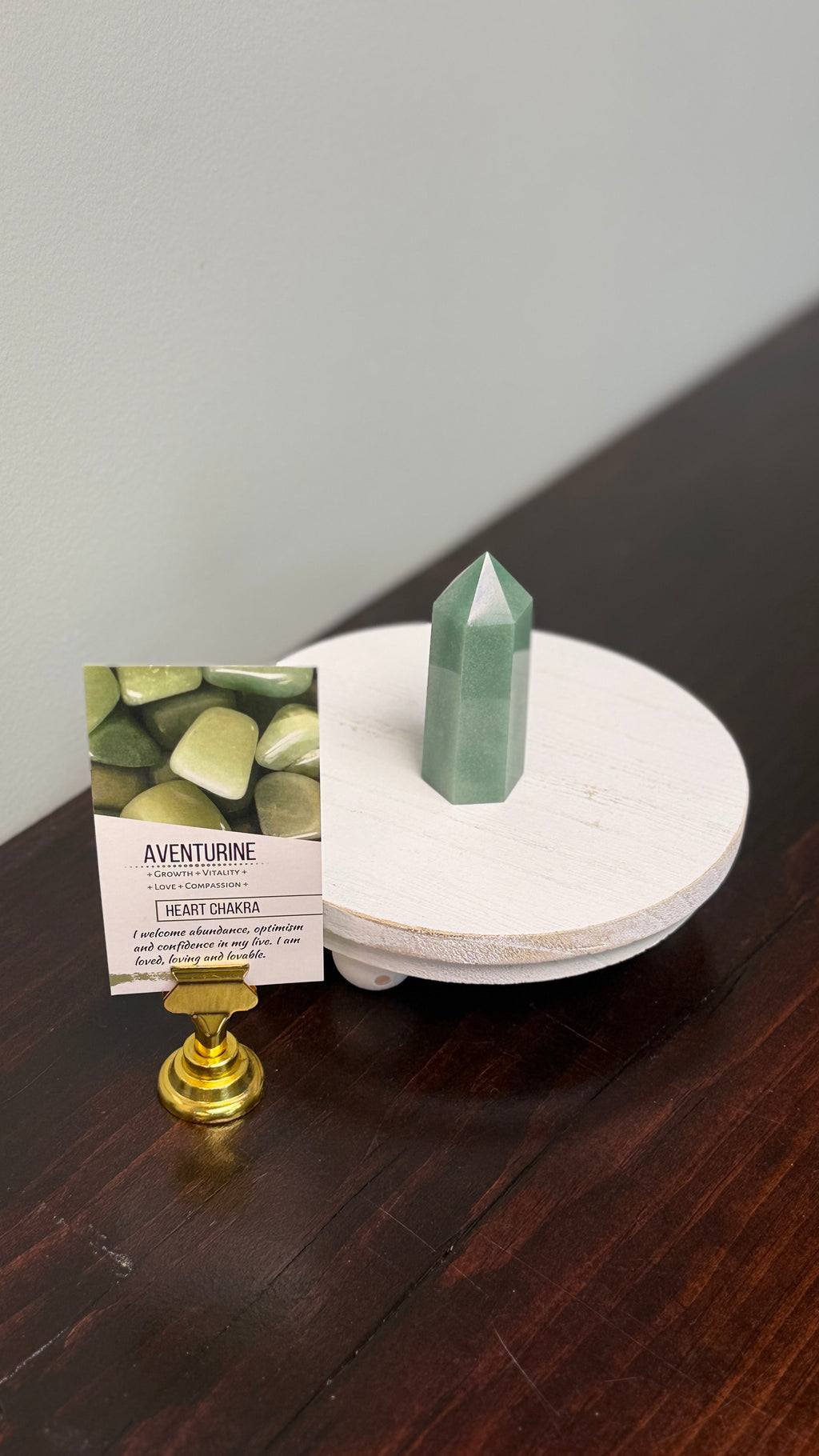Green Aventurine 2.7” Tower