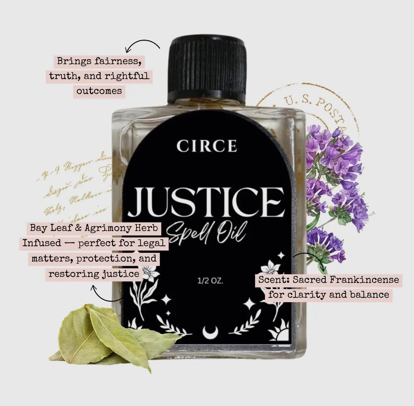 Justice Spell Oil .5oz