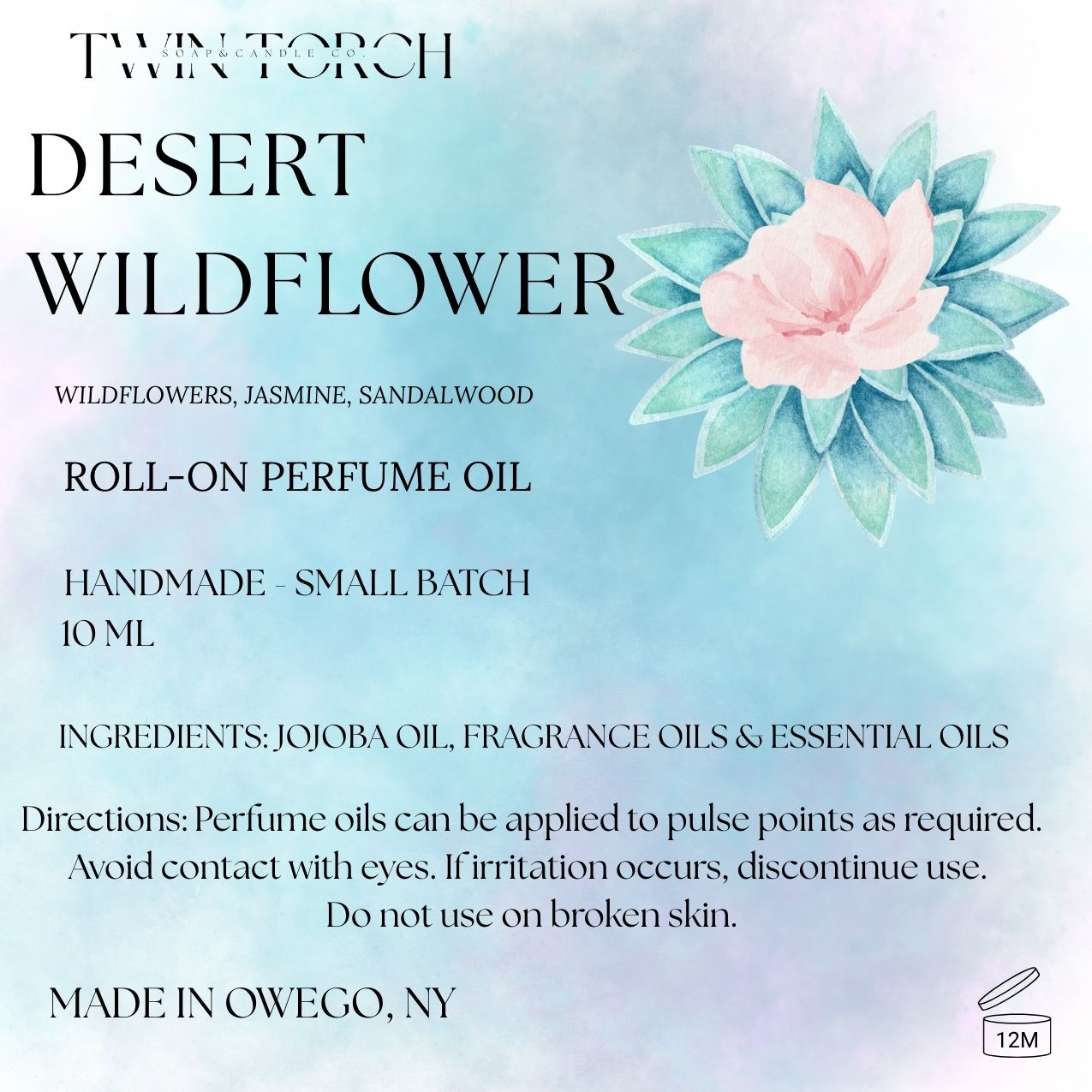 Desert Wildflowers Roller Ball Perfume Oil 10 mL