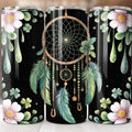 Dreamcatcher and Shamrocks Skinny 20 oz Tumbler