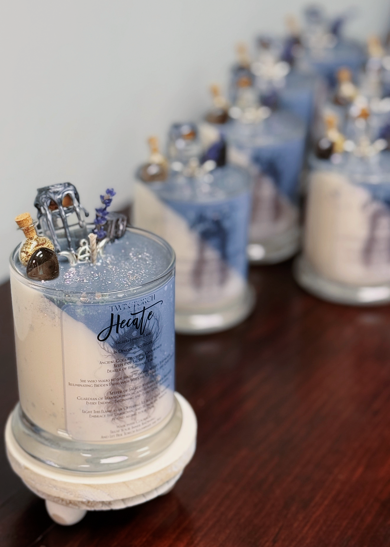 Hecate - The Liminal Flame - 12oz Ritual Candle