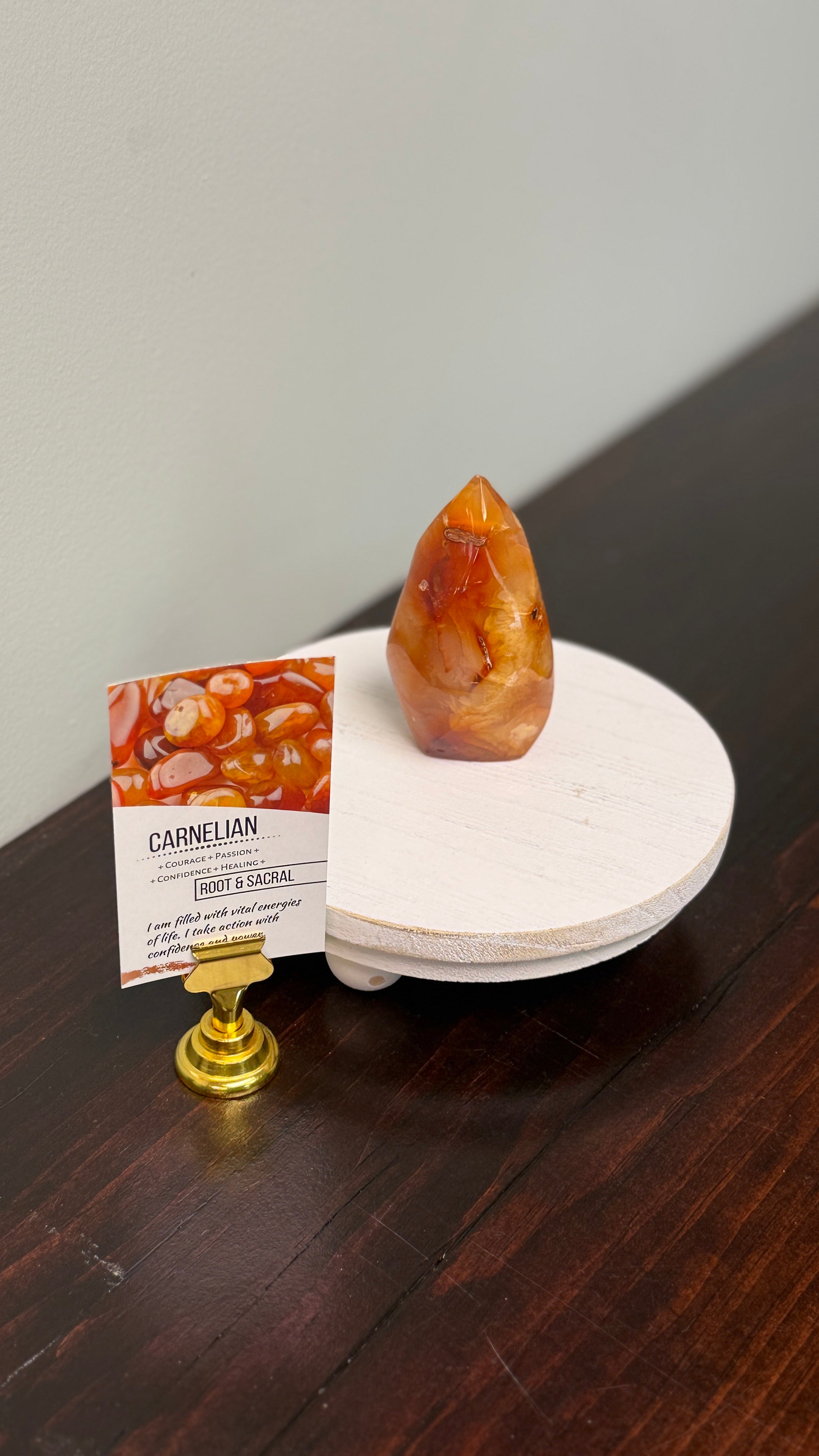 Carnelian 3.25” Freeform