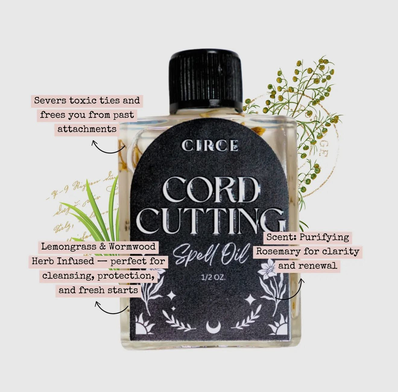 Cord Cutting Spell Oil .5oz