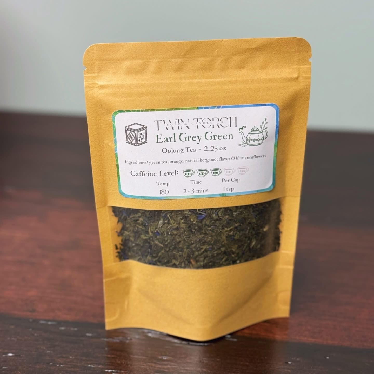 Earl Grey Green - Green Tea - 2.25oz