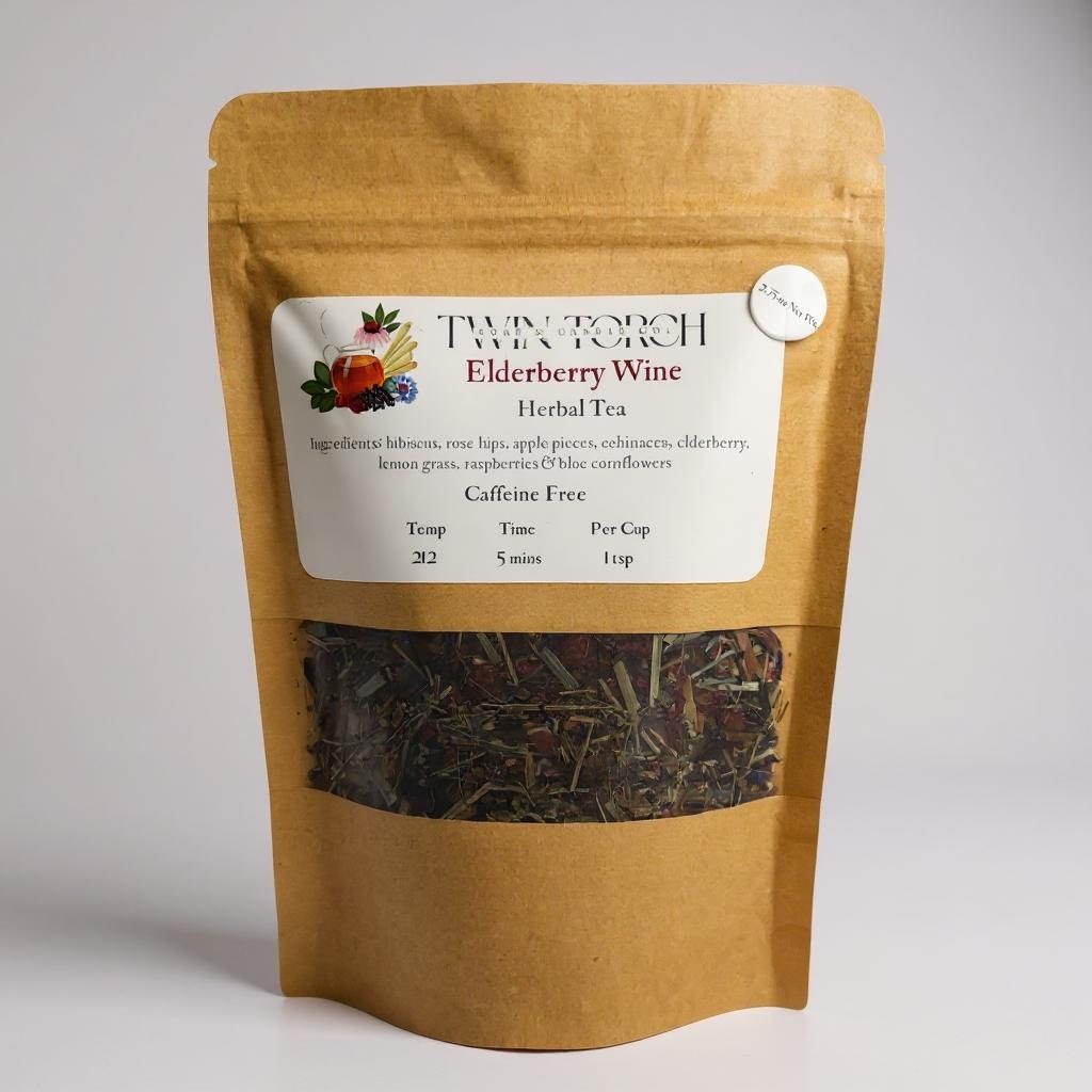 Elderberry Wine - Herbal Tea - 2.75oz