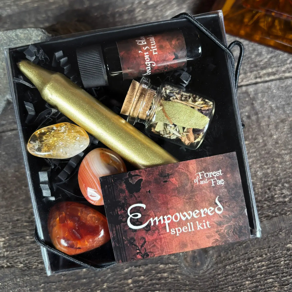Empowered Spell Kit Courage & Strength
