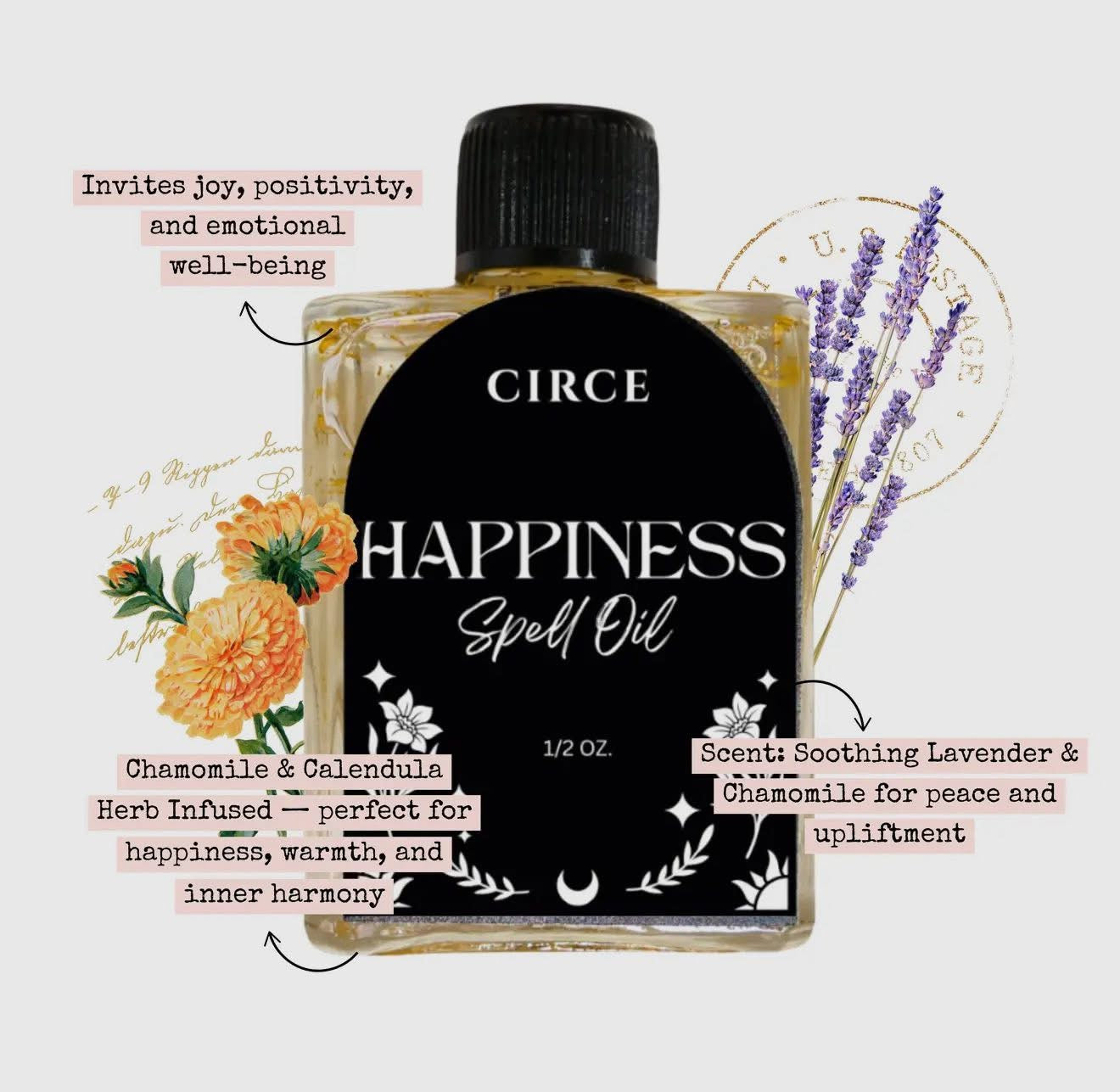 Happiness Spell Oil .5oz