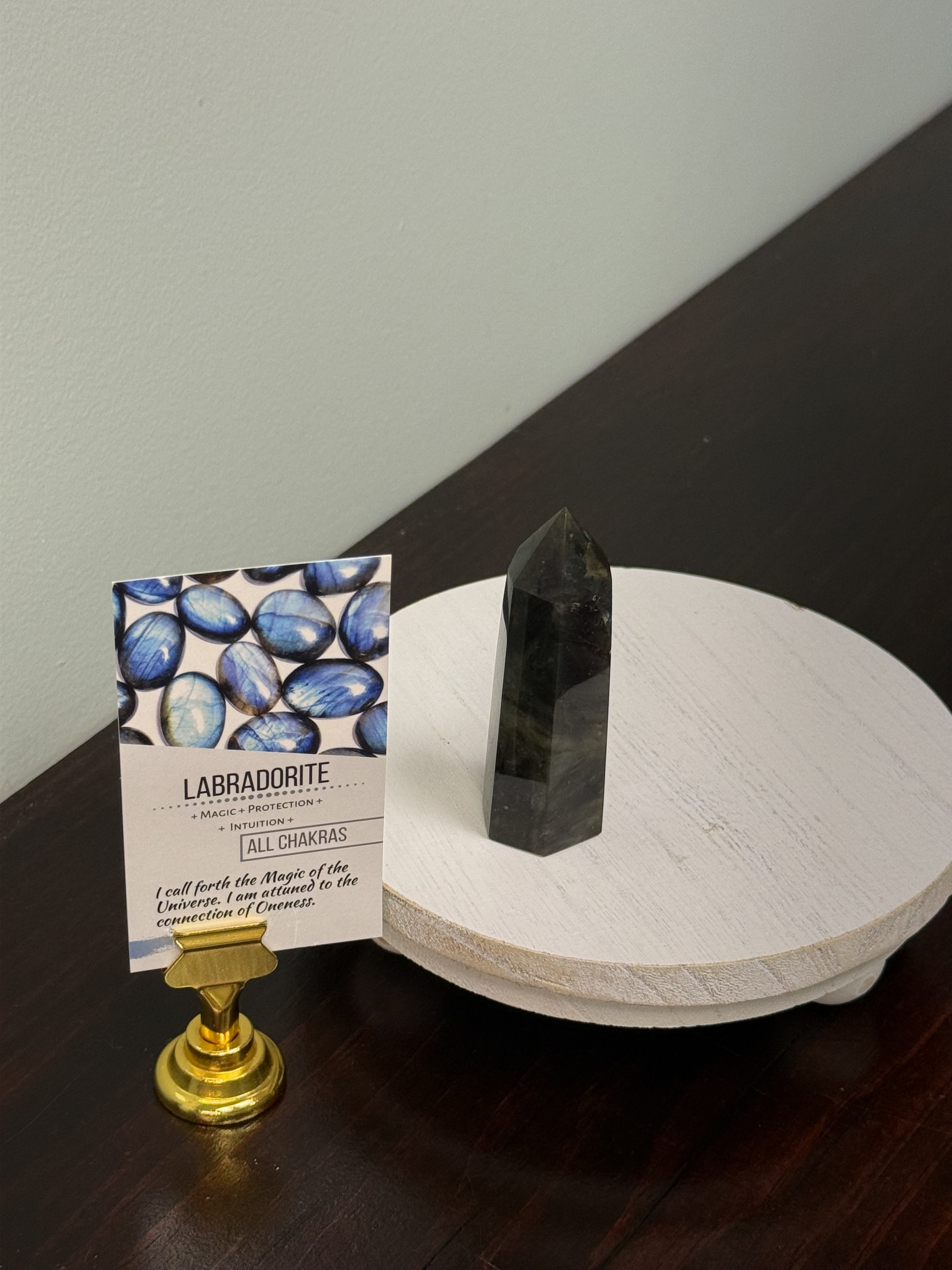 Labradorite 3” Tower