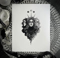 The Triple Goddess - Fine Art Print - Maiden, Mother, & Crone 5x7”