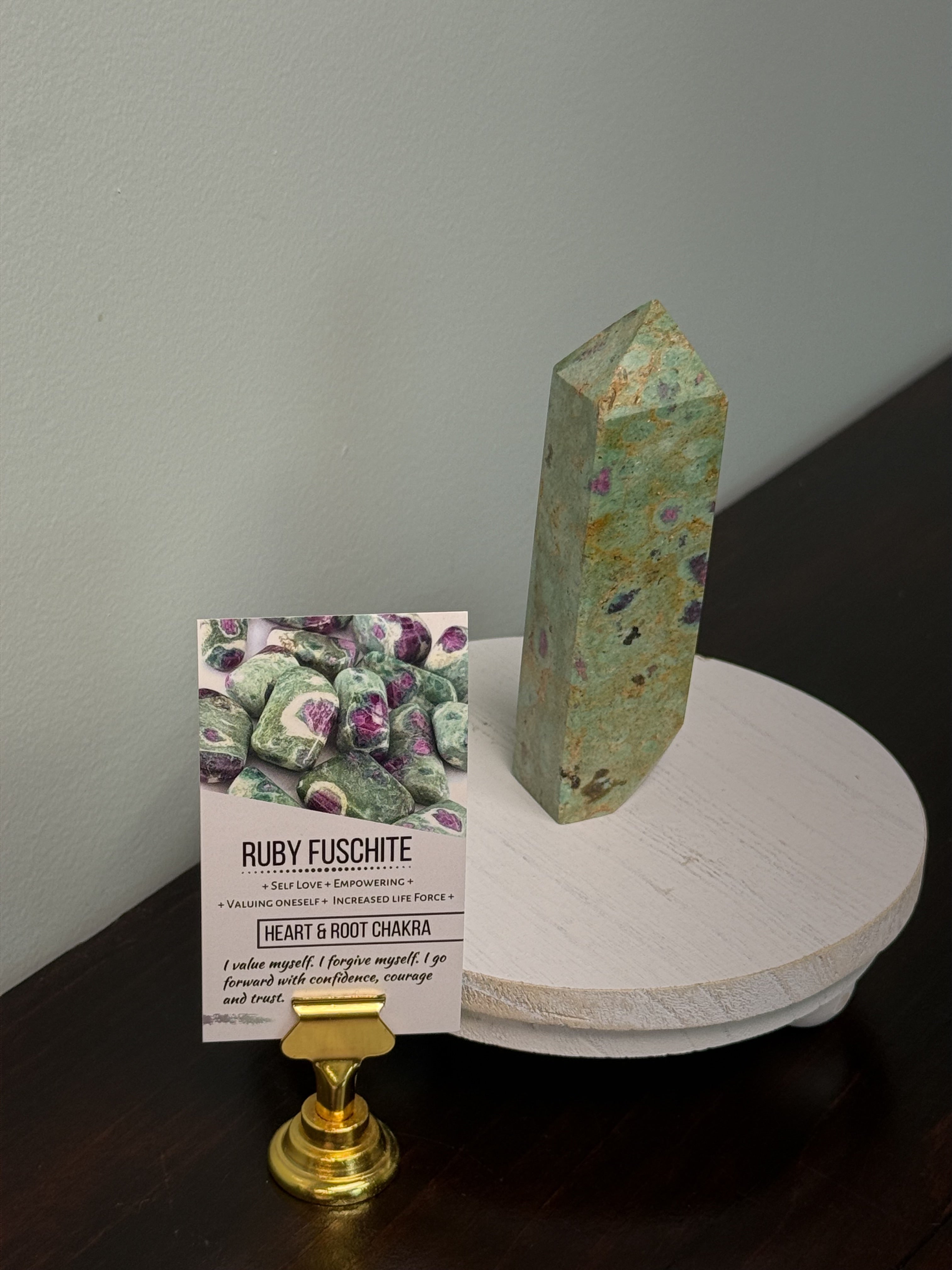 Ruby Fuschite Towers -UV Reactive-