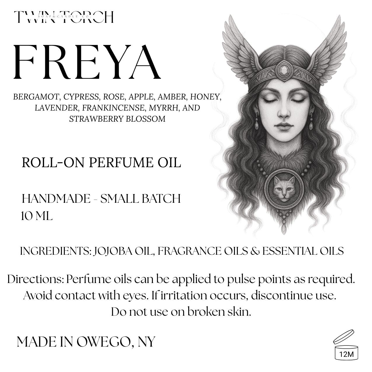 Freya Roller Ball Perfume Oil 10 mL