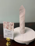 Rose Quartz 6.2” Tower
