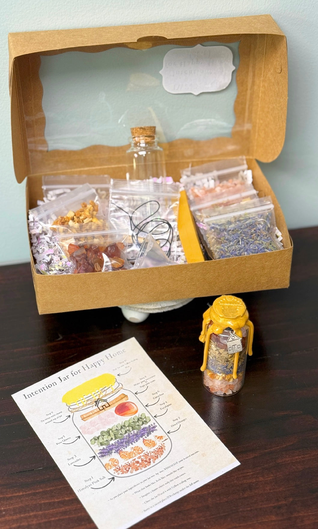 Happy Home Intention Jar Kit