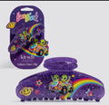 Kitsch X Lisa Franks Glitter Claw Clip - Zoomer & Zorbit